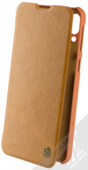 Nillkin Qin flipové pouzdro pro Samsung Galaxy M20 hnědá (brown)