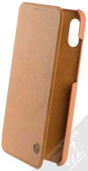 Nillkin Qin flipové pouzdro pro Xiaomi Redmi Note 6 Pro hnědá (brown)