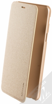 Nillkin Sparkle flipové pouzdro pro Samsung Galaxy J6 (2018) béžová (champagne gold)