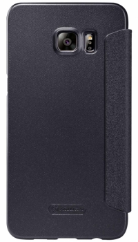 Nillkin Sparkle flipové pouzdro pro Samsung Galaxy S6 Edge+ černá (night black)