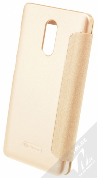 Nillkin Sparkle flipové pouzdro pro Xiaomi Redmi Pro zlatá (gold) zezadu
