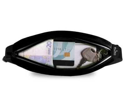 Puro Sport Belt Touch Screen sportovní pouzdro na pas pro mobilní telefon, mobil, smartphone černá (black)
