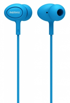 Remax RM-515 sluchátka s mikrofonem a ovladačem modrá (blue)