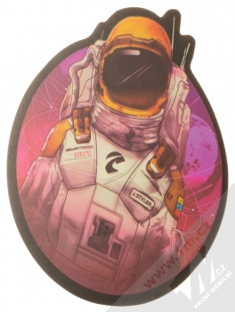 Samolepka Kosmonaut J. Styler se zlatou helmou 1