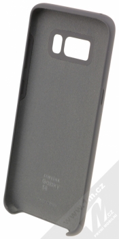 Samsung EF-PG950TS Silicone Cover originální ochranný kryt pro Samsung Galaxy S8 tmavě šedá (dark gray) zepředu