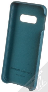Samsung EF-VG970LG Leather Cover kožený originální ochranný kryt pro Samsung Galaxy S10e zelená (green) zepředu