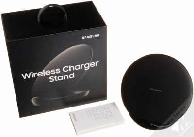 Samsung EP-N5100BB Wireless Charger Stand originální stojánek pro bezdrátové nabíjení černá (black) balení