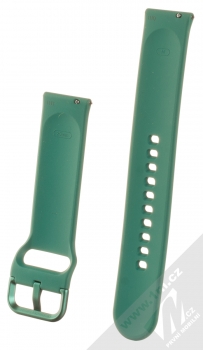 Samsung ET-SFR82MG Sport Band pásek na zápěstí s univerzální osičkou 20mm tmavě zelená (vivid green) zezadu