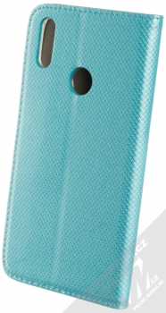 Sligo Smart Magnet flipové pouzdro pro Huawei Y7 (2019) tyrkysová (turquoise) zezadu