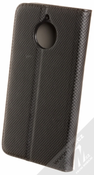 Sligo Smart Magnet flipové pouzdro pro Moto E4 Plus černá (black) zezadu
