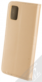 Sligo Smart Magnet flipové pouzdro pro Samsung Galaxy A51 zlatá (gold) zezadu