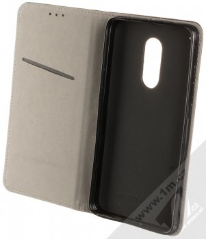 Sligo Smart Magnet flipové pouzdro pro Xiaomi Redmi Note 4 (Global Version) černá (black) otevřené
