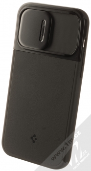 Spigen Optik Armor Mag MagSafe odolný ochranný kryt pro Apple iPhone 14 Pro Max černá (black)