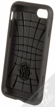 Spigen Slim Armor CS odolný ochranný kryt s kapsičkou pro Apple iPhone 7, iPhone 8 černá (black) zepředu
