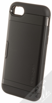 Spigen Slim Armor CS odolný ochranný kryt s kapsičkou pro Apple iPhone 7, iPhone 8 černá (black)
