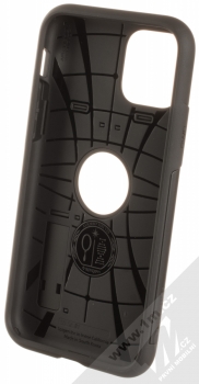 Spigen Slim Armor odolný ochranný kryt se stojánkem pro Apple iPhone 11 Pro černá (black) zepředu