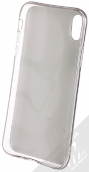 Star Wars Stormtrooper 001 TPU ochranný silikonový kryt s motivem pro Apple iPhone XR černá (black) zepředu