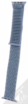 Tactical Nylon Strap textilní pásek na zápěstí pro Apple Watch 42mm, Watch 44mm, Watch 45mm modrá (blue)
