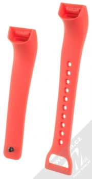 Tactical Single Color Strap silikonový pásek na zápěstí pro Xiaomi Mi Band 4C červená (red) zezadu