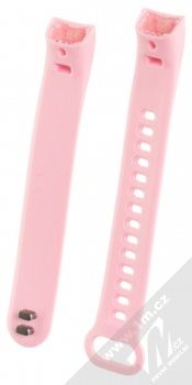Tactical Vertical Lines Strap silikonový pásek na zápěstí pro Honor Band 3 růžová (pink) zezadu