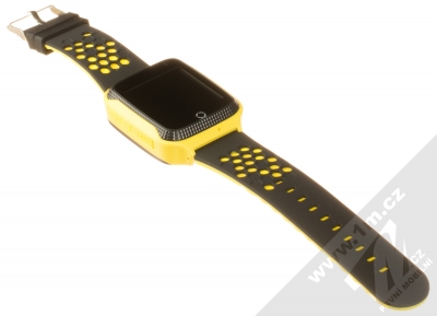 Tortoyo Q528 Kids Smart Watch dětské chytré hodinky s GPS lokalizací žlutá (yellow) rozepnuté