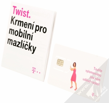 Twist SIM karta (kredit 200) V síti obsah