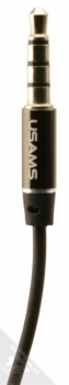 USAMS Ejoy sluchátka s mikrofonem a ovladačem šedá (dark gray) Jack 3,5mm konektor