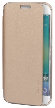 USAMS Uview flipové pouzdro pro Samsung Galaxy S6 Edge
