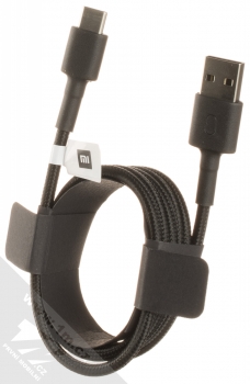 Xiaomi originální opletený USB kabel s USB Type-C konektorem černá (black) komplet