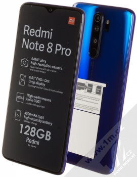 Xiaomi Redmi Note 8 Pro 6GB/128GB modrá (ocean blue)