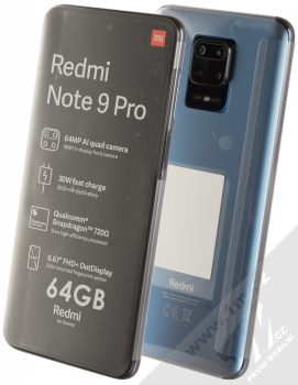 Xiaomi Redmi Note 9 Pro 6GB/64GB šedá (interstellar grey)
