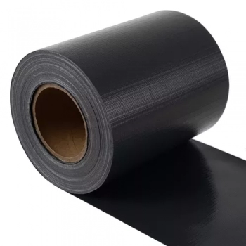1Mcz Plotová páska, stínící textilie na oplocení 19cm x 35m 450g/m2 včetně 25ks spon tmavě šedá (antracit)