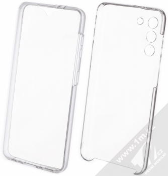 1Mcz 360 Full Cover sada ochranných krytů pro Samsung Galaxy S21 průhledná (transparent)