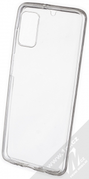1Mcz  360 Ultra Slim sada ochranných krytů pro Samsung Galaxy A41 průhledná (transparent) komplet zezadu