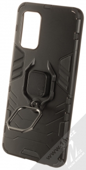 1Mcz Armor Ring odolný ochranný kryt s držákem na prst pro Samsung Galaxy A32 černá (black) držák