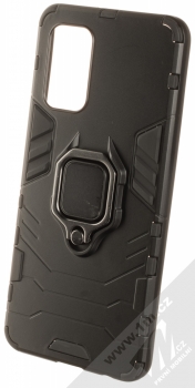 1Mcz Armor Ring odolný ochranný kryt s držákem na prst pro Samsung Galaxy A32 černá (black)