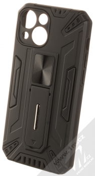 1Mcz Armor Stand odolný ochranný kryt se stojánkem pro Apple iPhone 13 mini černá (black)