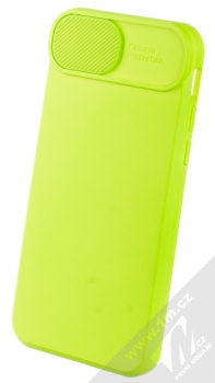 1Mcz CamShield Soft ochranný kryt pro Apple iPhone 7, iPhone 8, iPhone SE (2020), iPhone SE (2022) limetkově zelená (lime green)