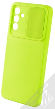 1Mcz CamShield Soft ochranný kryt pro Samsung Galaxy A13 5G limetkově zelená (lime green) otevřené