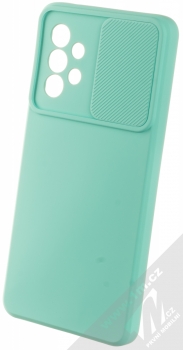 1Mcz CamShield Soft ochranný kryt pro Samsung Galaxy A52, Galaxy A52 5G, Galaxy A52s mátově zelená (mint green) otevřené