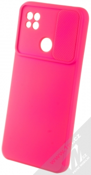 1Mcz CamShield Soft ochranný kryt pro Xiaomi Redmi 9C, Redmi 10A sytě růžová (hot pink) otevřené