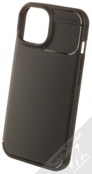 1Mcz Carbon Premium TPU ochranný kryt pro Apple iPhone 15 černá (black)