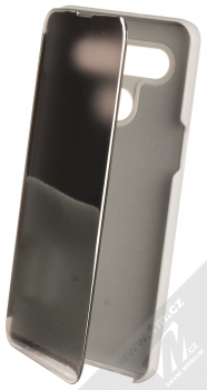 1Mcz Clear View flipové pouzdro pro LG K41s, LG K51s stříbrná (silver)