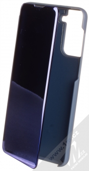 1Mcz Clear View flipové pouzdro pro Samsung Galaxy S21 Plus modrá (blue)