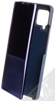 1Mcz Clear View flipové pouzdro pro Samsung Galaxy A42 5G modrá (blue)