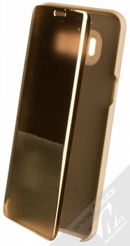 1Mcz Clear View flipové pouzdro pro Samsung Galaxy S8 Plus zlatá (gold)
