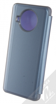1Mcz Clear View flipové pouzdro pro Xiaomi Mi 10T Lite 5G modrá (blue) zezadu
