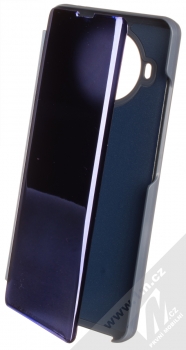 1Mcz Clear View flipové pouzdro pro Xiaomi Mi 10T Lite 5G modrá (blue)