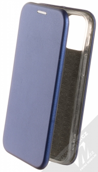 1Mcz Elegance Book flipové pouzdro pro Apple iPhone 12 mini tmavě modrá (dark blue)