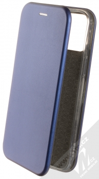 1Mcz Elegance Book flipové pouzdro pro Apple iPhone 12 Pro Max tmavě modrá (dark blue)